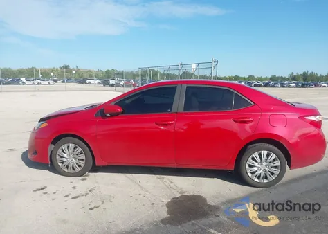 2017 Toyota Corolla Le z USA, uszkodzony, nr VIN 2T1BURHE8HC870100